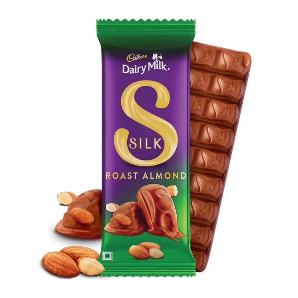 Dairy Milk Silk Roast Almond 58g